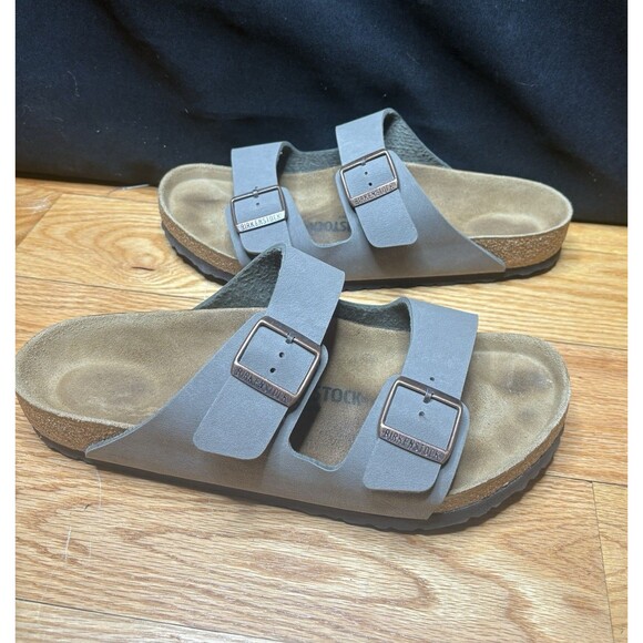 Birkenstock Arizona Stone Gray Buckle EU 43 US Men’s 10 Regular Fit Sandals main image 5